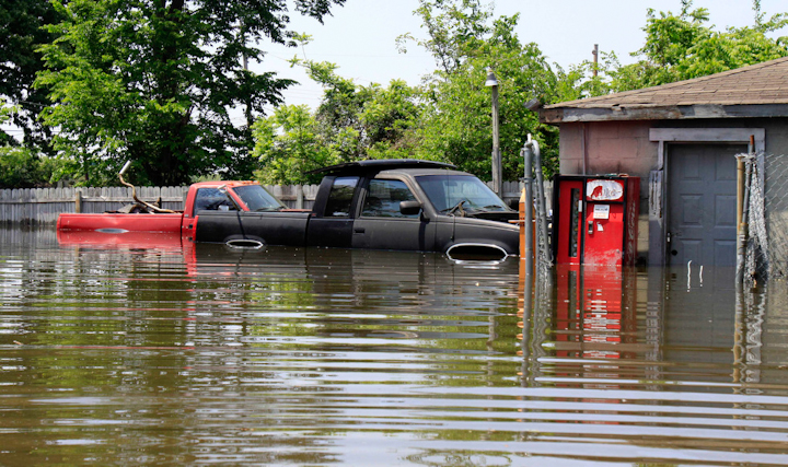 наводнение в США Миссисипи фото рекорд
