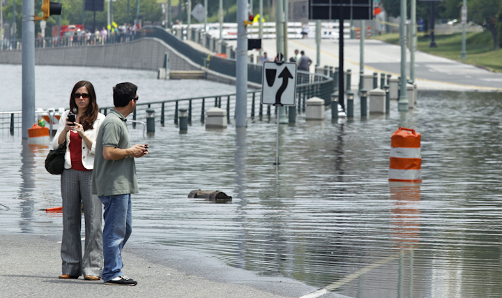 наводнение в США Миссисипи фото рекорд