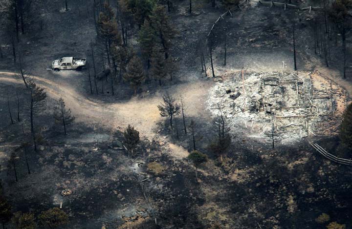 лесной пожар в США 2010 фото