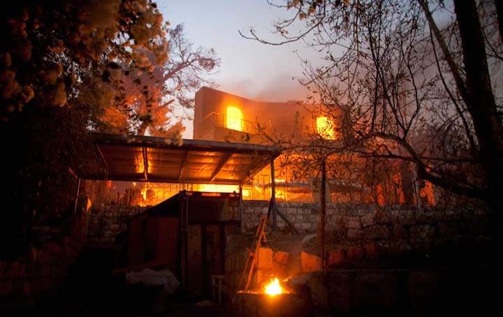 лесной пожар в Израиле 2010 год, Хайфа, тушение, последствия катастрофы
