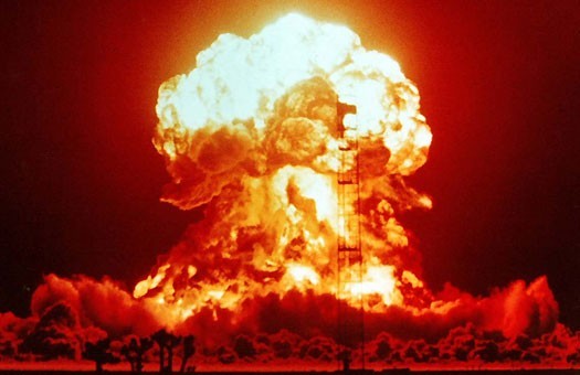 Ядерный взрыв атомное оружие