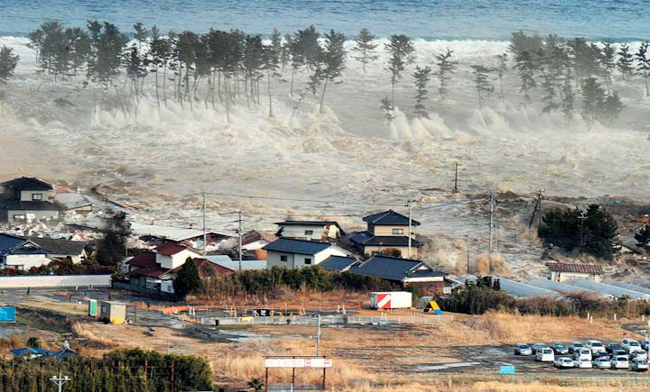 Непредсказуемое цунами (фото)
