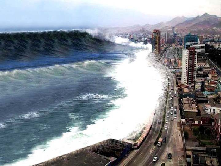 уникальные фото цунами глазами очевидцев
