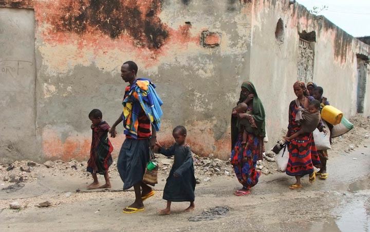 голод в Сомали, голодающее население, женщины и дети, гражданская война, экономический кризис, уникальные и шокирующие кадры голода