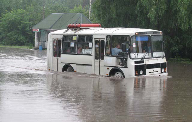 наводнение в Черкассах, Украина 2011