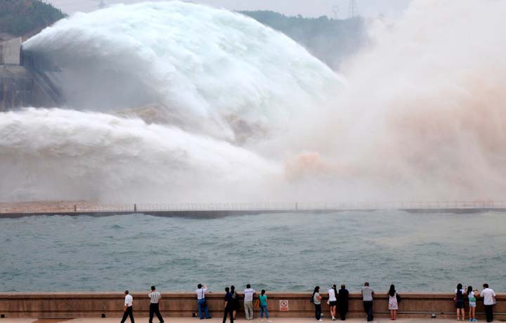 Наводнение в Китае 2011, последствия (фото)