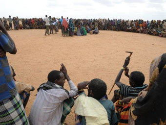 Сомали беженцы голод