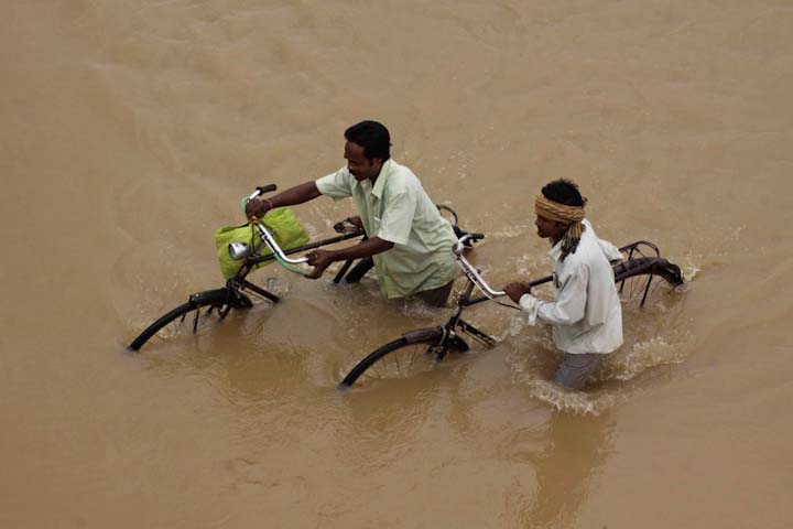 Последствия наводнений 2011 в Индии и Пакистане (фото)