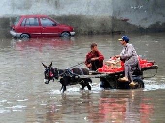 Катастрофические последствия наводнения в Пакистане в августе-сентябре 2011