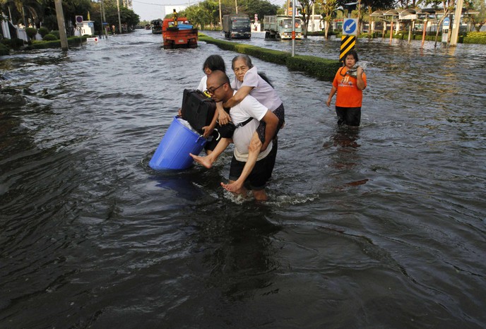 Наводнение Таиланд 2011 потоп большая вода