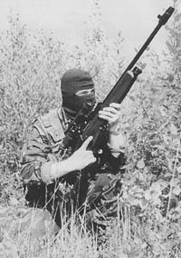 снайпер в Чечне, фото