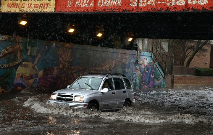 последствия наводнения в США апрель 2013 года, западная часть оказалась под водой, разлив Миссисипи