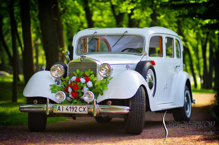 машина для свадьбы