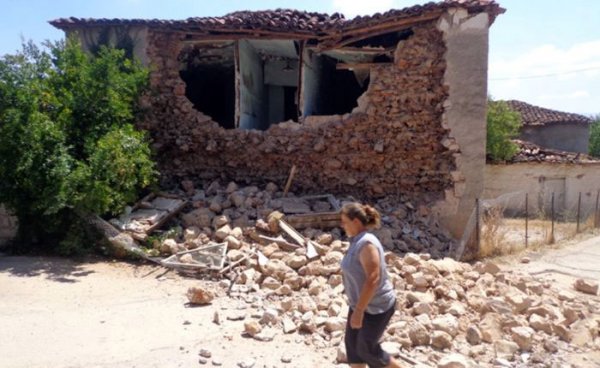 Землетрясение в Греции 07.08.2013