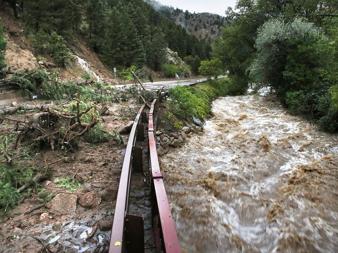Наводнение в Колорадо (США), сентябрь 2013 (фото, видео)