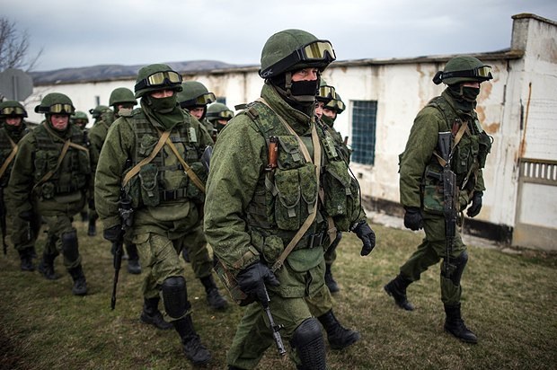 как русские оккупировали Крым