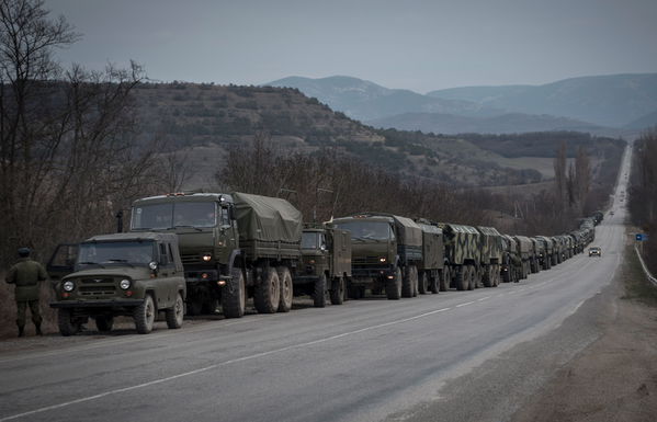 военные России еду в Симферополь