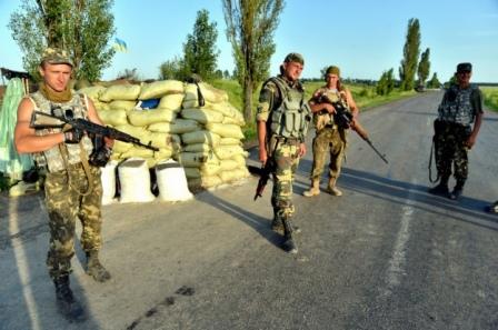 военные с АТО, война на Востоке Украины 