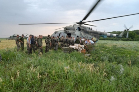 военные с АТО, война на Востоке Украины, группа быстрого реагирования в зоне Славянска