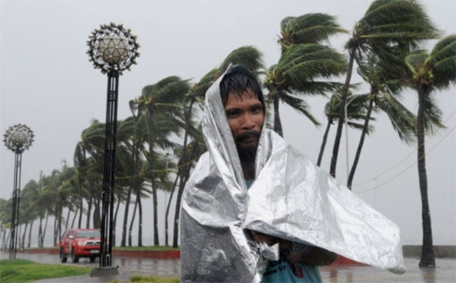 Последствия тайфуна на Филиппинах (фото)