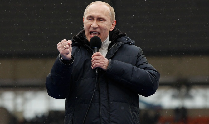 Путин и война против Украины в 2014 году, вторжение на Украину