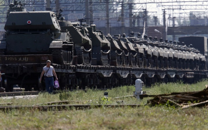 война против Украины в 2014 году, вторжение на Украину России