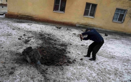 Обстрел Краматорска 10 февраля 2015, взрывы (видео, фото)