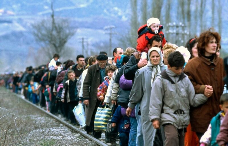 беженцы на границе