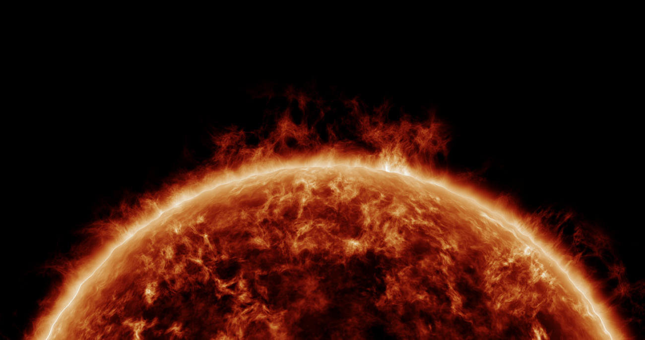 Поверхность Солнца с близкого расстояния, Солнечные вспышки