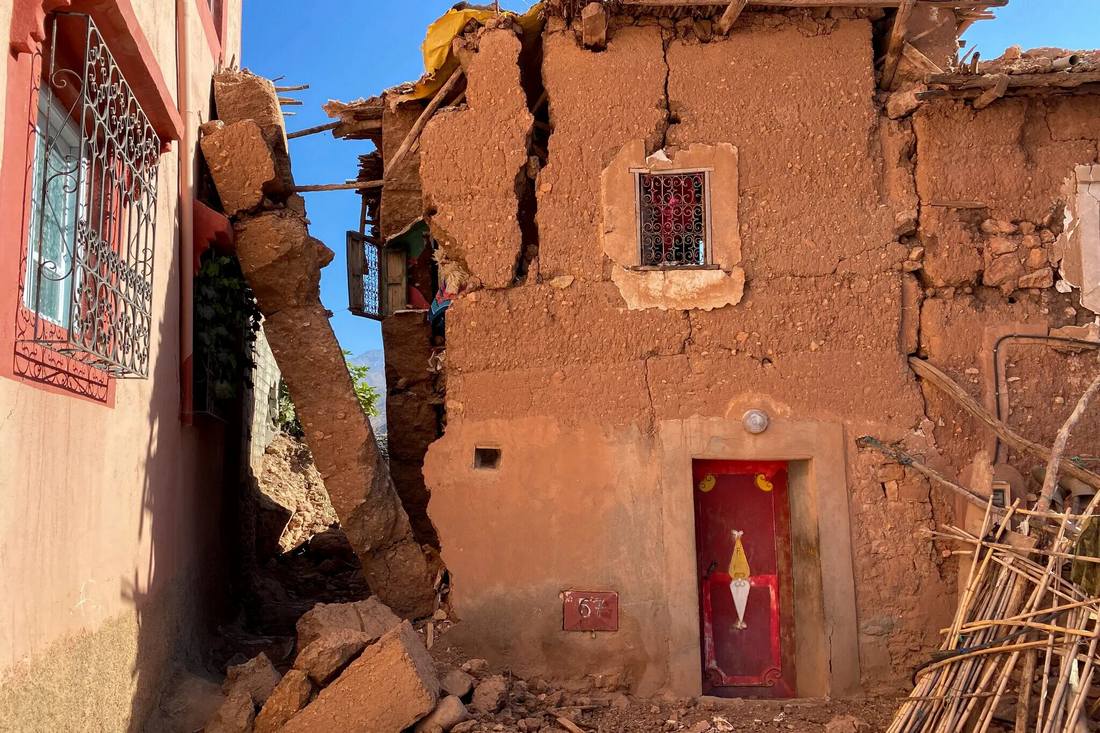 Мощное землетрясение в Марокко (видео, фото). Более 2000 погибших